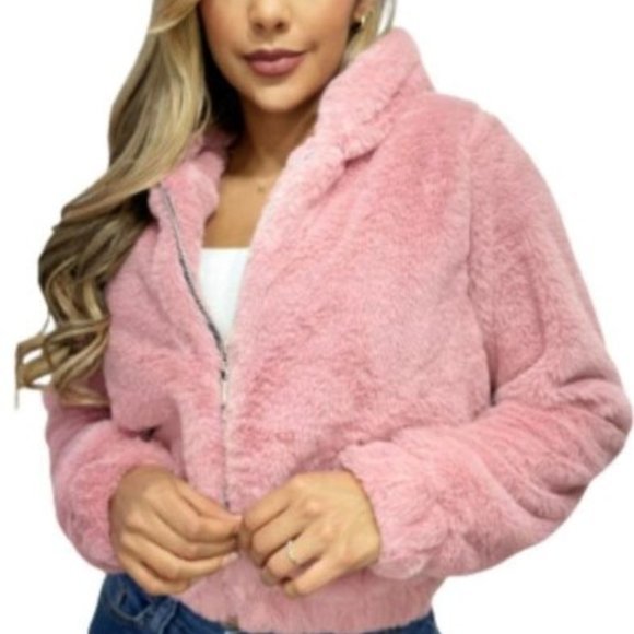chaqueta peluche con forro